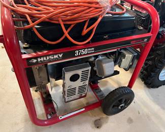 126. Husky 3750 Generator 