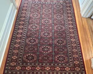 84. Hand Knotted Rug (4'2" x 6'1")