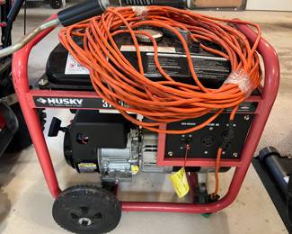 126. Husky 3750 Generator 