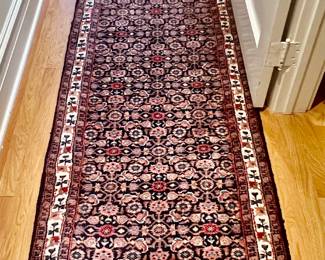 46. Hand Knotted Runner (2'6" x 12'4")