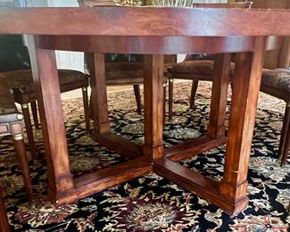 25. Dining Room Table (72" x 30")
26. Set of 8 Side Chairs (21" x 23" x 34")