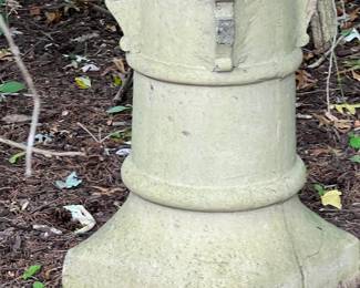 174. Cement Table Base (15" x 15" x 23")