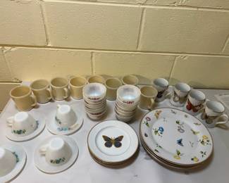 Butterflies And Flowers 