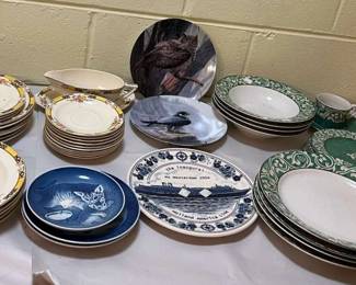 Bing And Grondahl Plates, Edwin Knowles Dishes, Sango