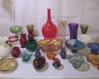 Colorful Glass Lot 