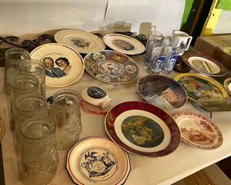 NY, Presidents,Religious, Decorative Plates
