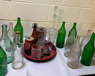 Pop Bottles , Beer, Tray And More