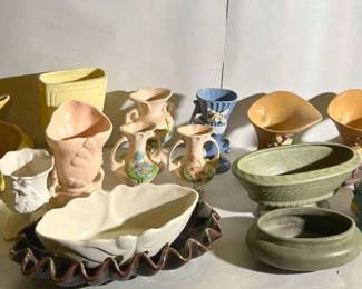 Haeger, Hull, Roseville, Weller