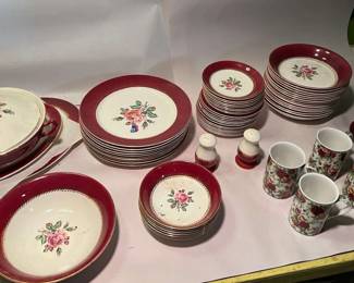 Stetson Rose Dish Set