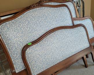 2 twin antique bedframes