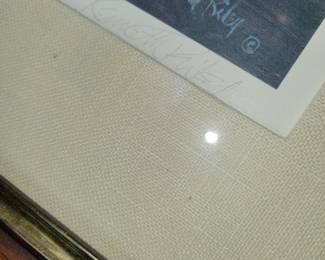 Kenneth Riley signed prints