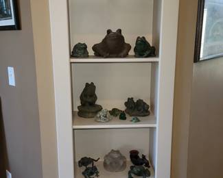 Large frog collection