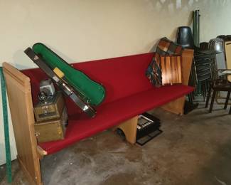 Church pew