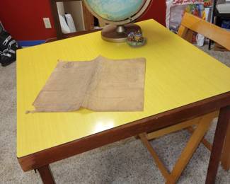 Vintage folding table