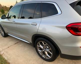 Beautiful 2020 BMW X3 Drive 30i SUV (Vin # 5UXTY5C00LLT32276) Light Gray with 13,581 miles and fresh oil change - asking 35,500. 