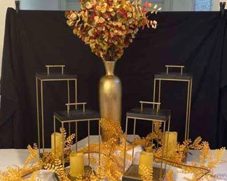 Gold Fall Home Decor