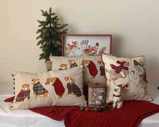 Doggie Christmas Decor