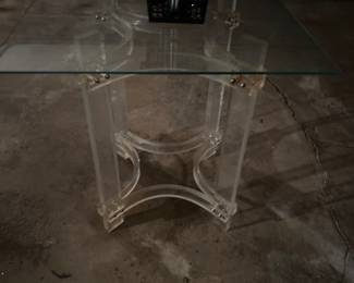 Vintage Lucite Table