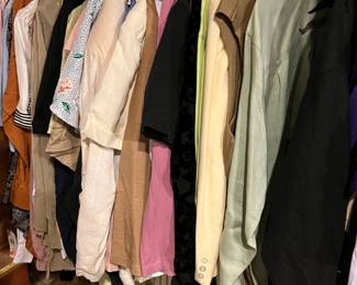 Ladies, mens and childrens clothing. Most New old stock. Most $1.00 an article unless marked otherwise.