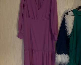 Lavnder ladies dress larger size