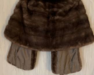 Vintage Mink shawl
