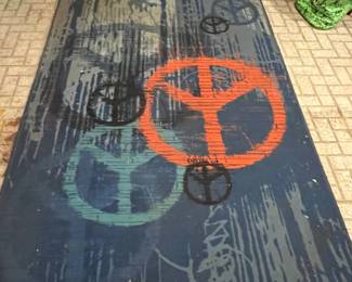 Peace carpet