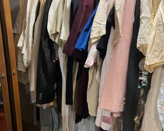 Ladies, mens & childrens clothing $1.00 an article unless marked otherwise.