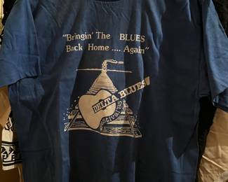 Delta Blues tee shirt 1985