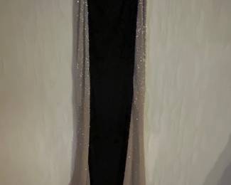 Elegant evening gown larger size