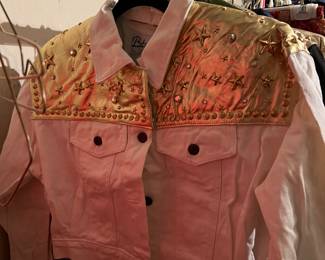 White Batya Jean Jacket