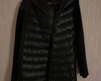 Ladies Down Coat with Fabric sleeves Calvin Klien
