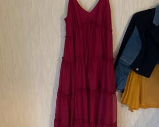 Ladies cotton dress large size