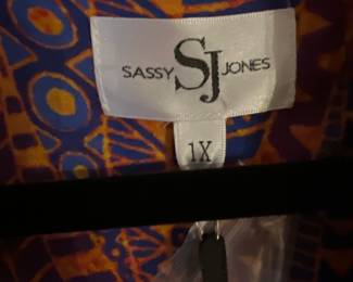Ladies dress Sassy Jone size 1X