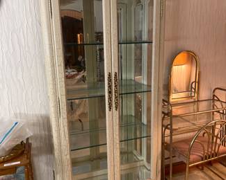 Curio Cabinet French Style