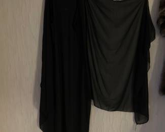 Ladies elegant evening gown larger size