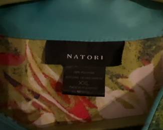 Ladies floral dress label