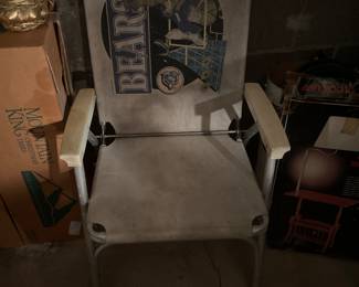 Bears vintage folding chair