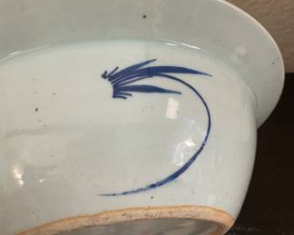 Oriental Bowl Croc Style