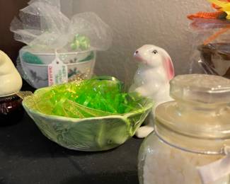 Ceramic Bunny Dip Dish