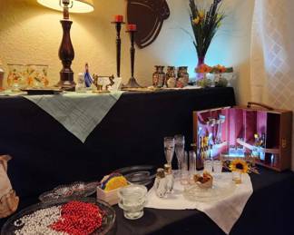 Lamps, Fall Decor', Bar Set, Crystal, Assorted Items