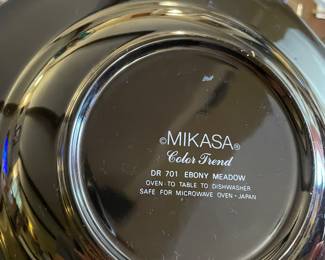 Mikasa Color Trend Ebony Meadow, Flatware, Table Accessories 