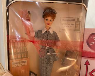 Lucille Ball Collectibles, Barbie Lucille Ball Doll