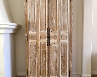 Whitewashed cabinet-$950