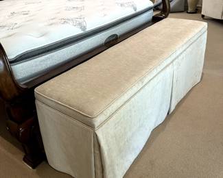 Custom Skirted Bench-$200