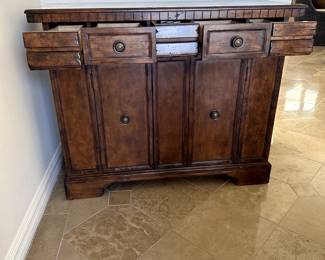 Italian Mahogany Sideboard $1200