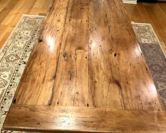 Farmhouse Trestle Dining Table-$800
