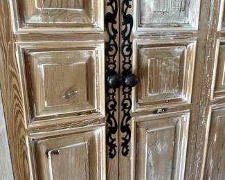 Whitewashed cabinet-$950