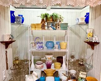 Flower pots and things.