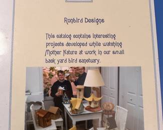 Homeowner was a talented woodworker & artist.