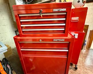 2 Craftsman tool chests.